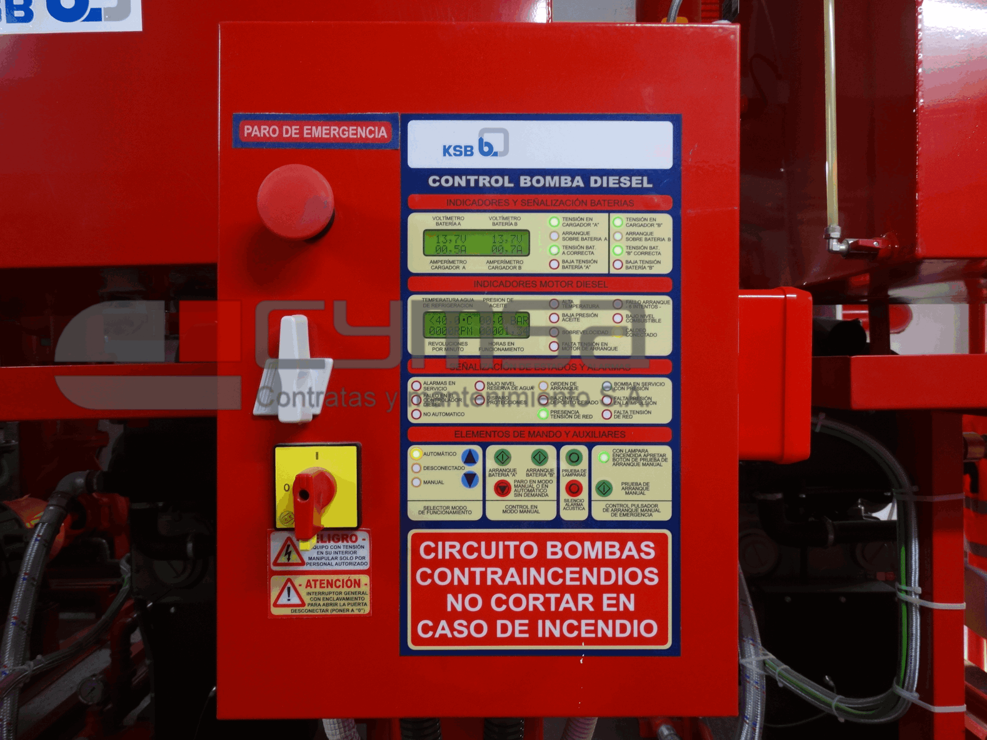 control bombas diesel pci teka